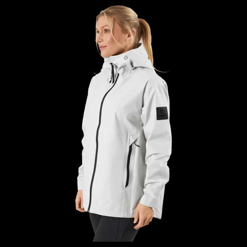 Online Tenson Misty Shell W Jackets Light Grey