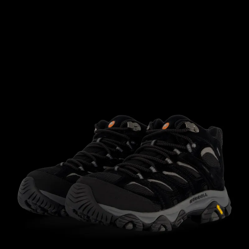 Outlet Merrell Moab 3 Mid Gtx Black Svart