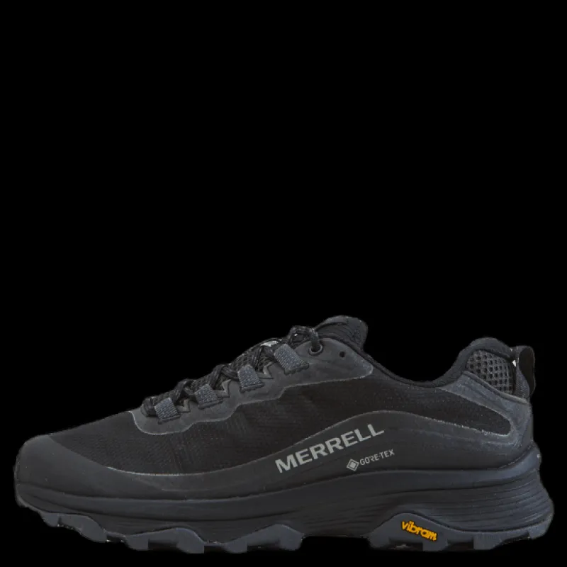 Merrell Moab Speed Gtx Black/asphalt Svart Clearance