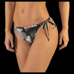 Clearance Waikani Beachwear Moani Tie Tanga Black Svart