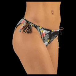 Clearance Waikani Beachwear Moani Tie Tanga Black Svart