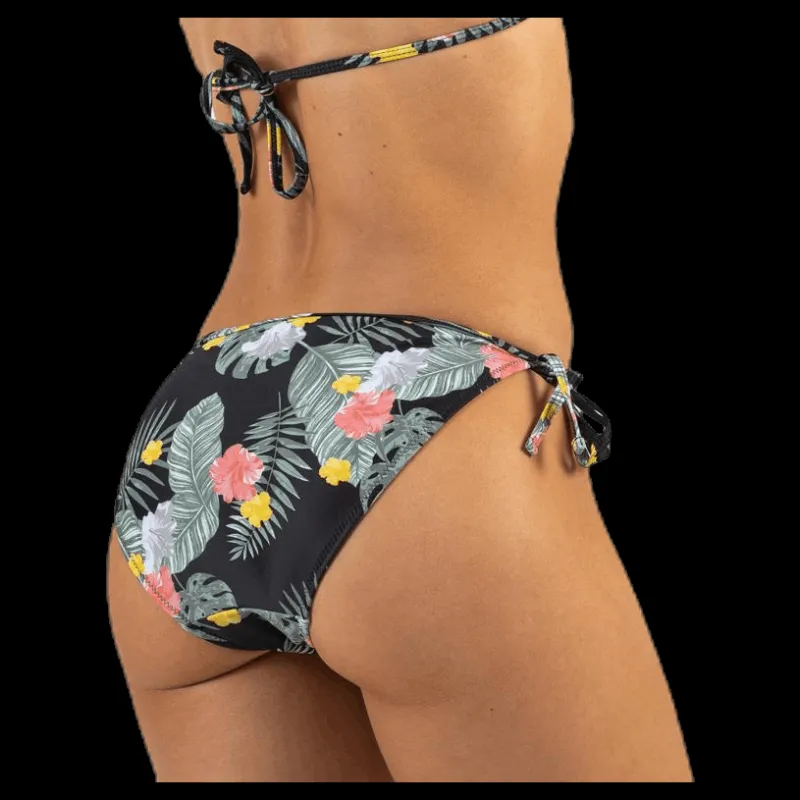 Clearance Waikani Beachwear Moani Tie Tanga Black Svart