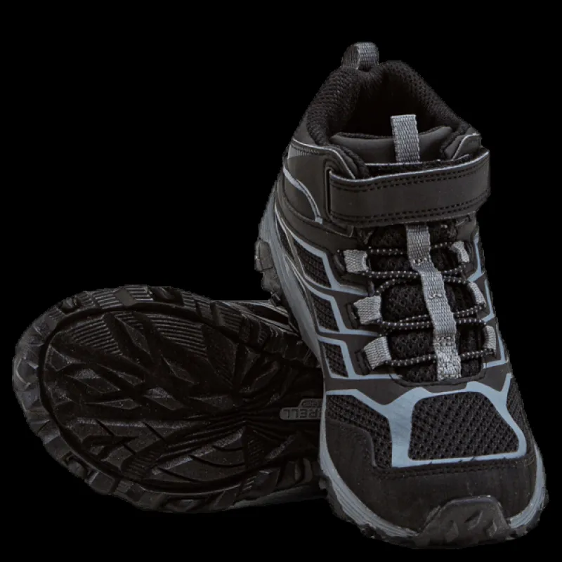 New Merrell Moav Mid WP Kid Black Svart