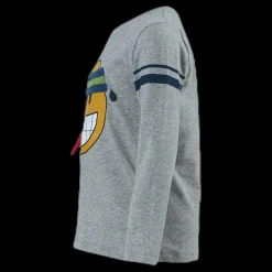 Best Name It Mob Sigve Ls Top Grey Grå