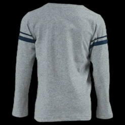 Best Name It Mob Sigve Ls Top Grey Grå