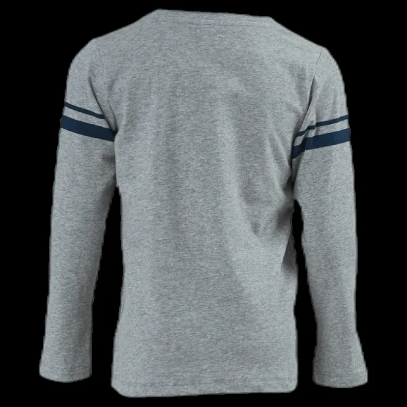 Best Name It Mob Sigve Ls Top Grey Grå