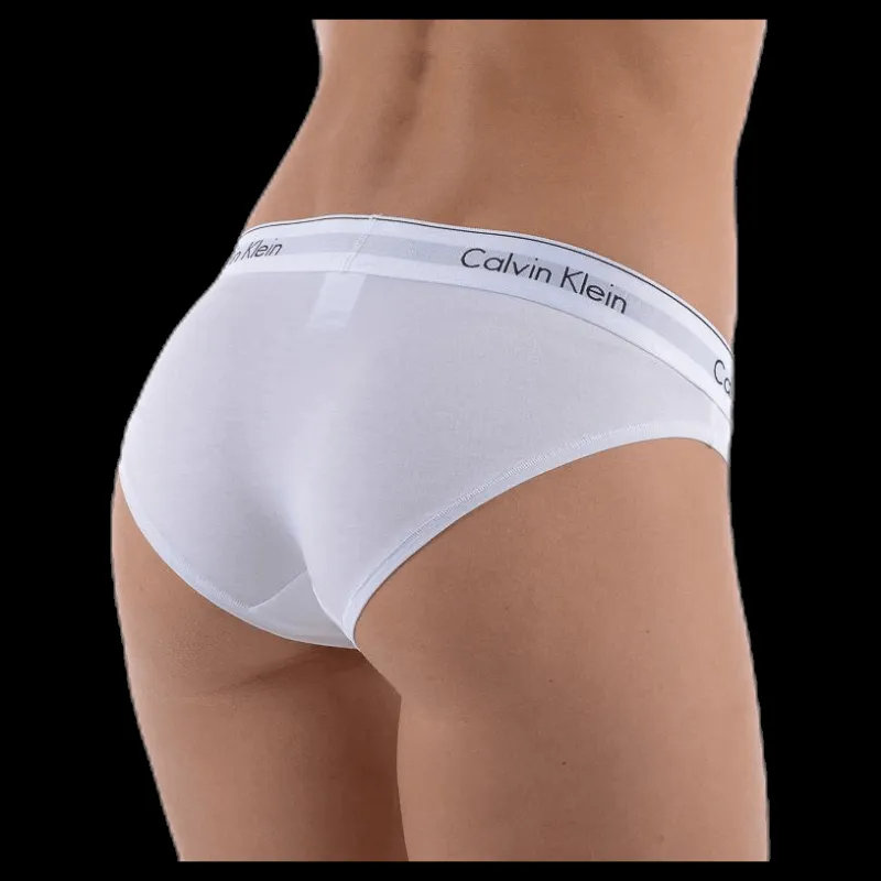 Calvin Klein Modern Cotton Bikini White Vit Hot
