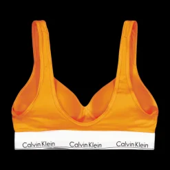 Outlet Calvin Klein Modern Cotton Lift Bralette Orange