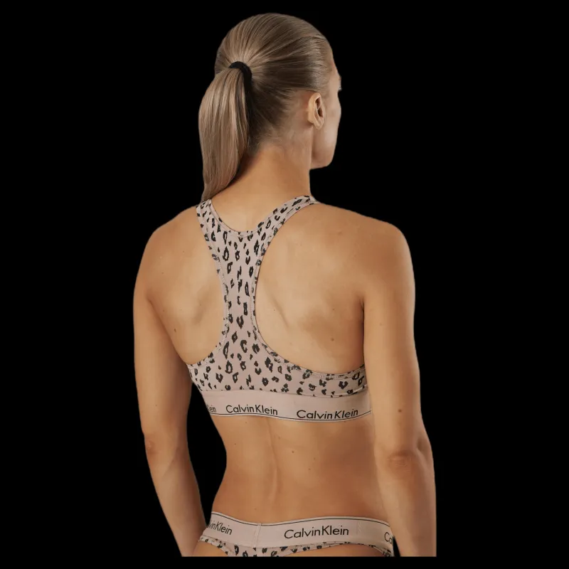 Outlet Calvin Klein Modern Cotton Unlined Bralette Beige