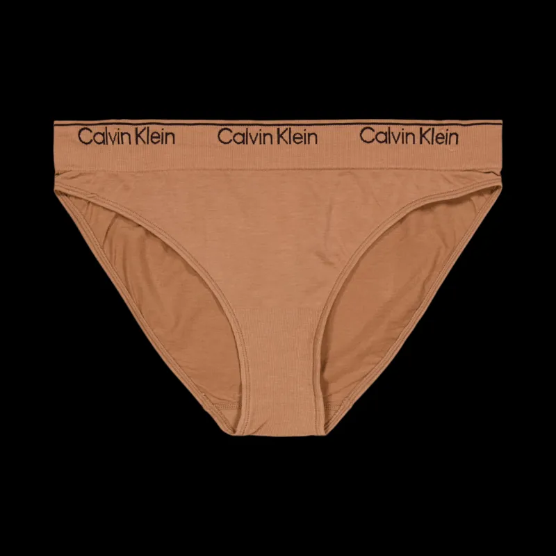 Calvin Klein Modern Seamless Bikini Beige Brun Hot