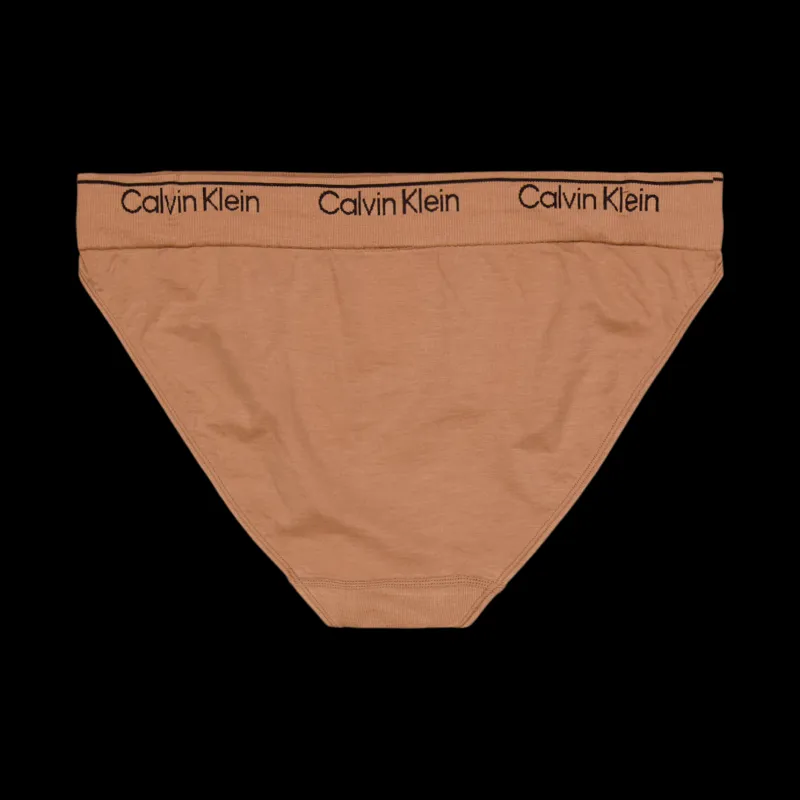 Calvin Klein Modern Seamless Bikini Beige Brun Hot