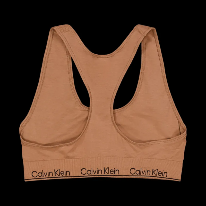 Discount Calvin Klein Modern Seamless Racerback Bral Beige