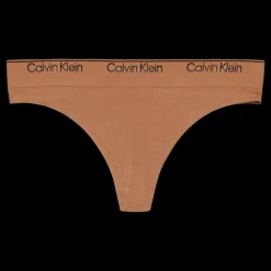Calvin Klein Modern Seamless Thong Beige