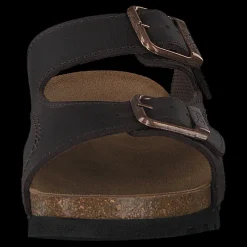 Scholl Moldava Wg Ad Oiled Leather Dk Brown/rose Gold Brun och Guld Online