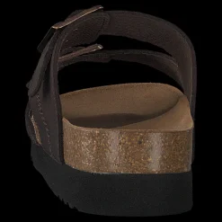Scholl Moldava Wg Ad Oiled Leather Dk Brown/rose Gold Brun och Guld Online