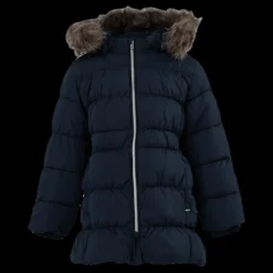 Best Name It Molly Down Jacket Blue Blå