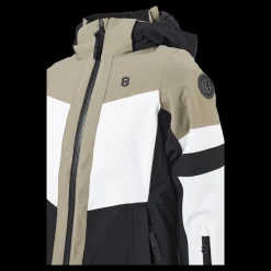 Clearance 8848 Altitude Montrose Jr Jacket Fallen Rock Beige, Vit och Svart