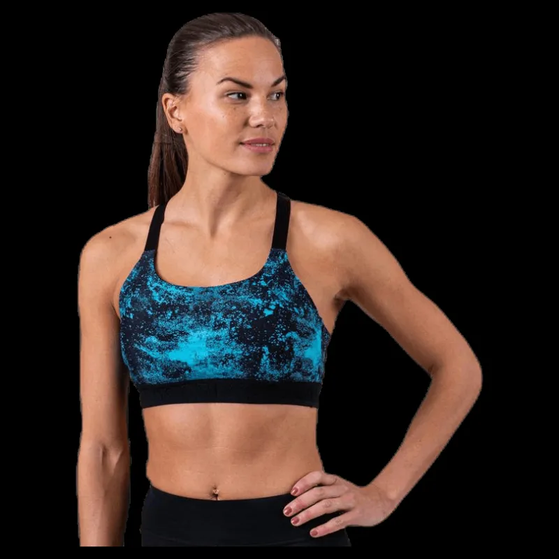 Best BLACC Moon Limited Sports Bra Blue Blå