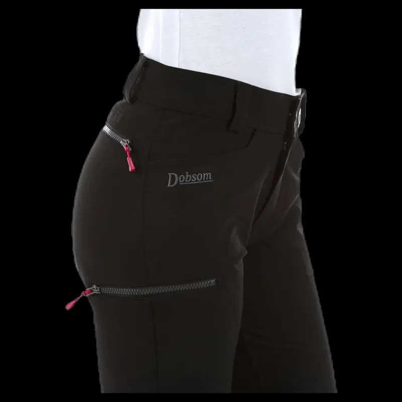 New Dobsom Moss Pants Black Svart