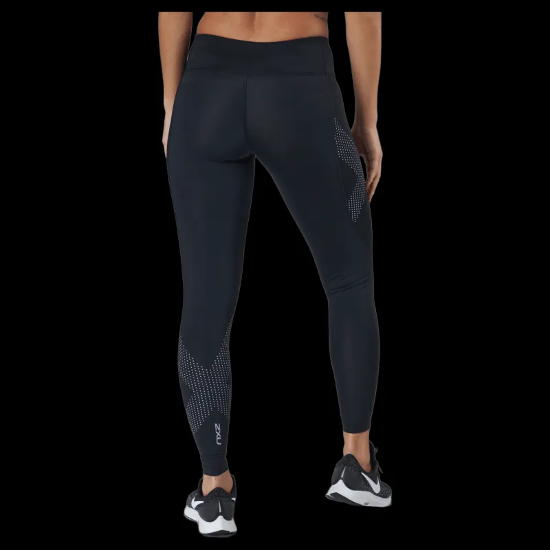 Outlet 2XU Motion Mid-rise Compression T Black/lavendust Svart