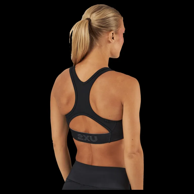 2XU Motion Racerback Bra Black/black Svart Clearance