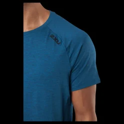 Outlet 2XU Motion Tee Celestial/black Blå