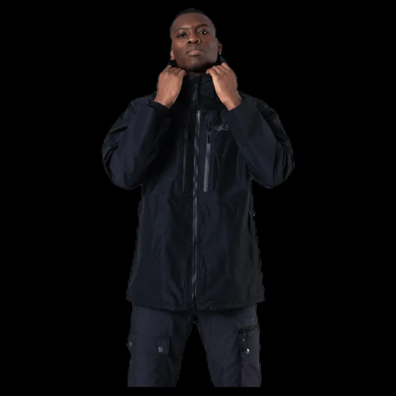 Jack Wolfskin Mount Elgon Jacket Black Svart Discount