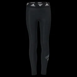 Best adidas Move Doubleknit Metallic Print Tight Black / Silver Metallic Svart