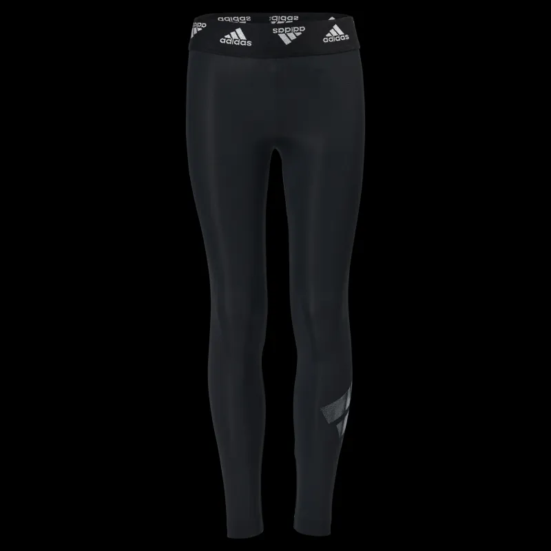 Best adidas Move Doubleknit Metallic Print Tight Black / Silver Metallic Svart