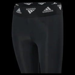 Best adidas Move Doubleknit Metallic Print Tight Black / Silver Metallic Svart