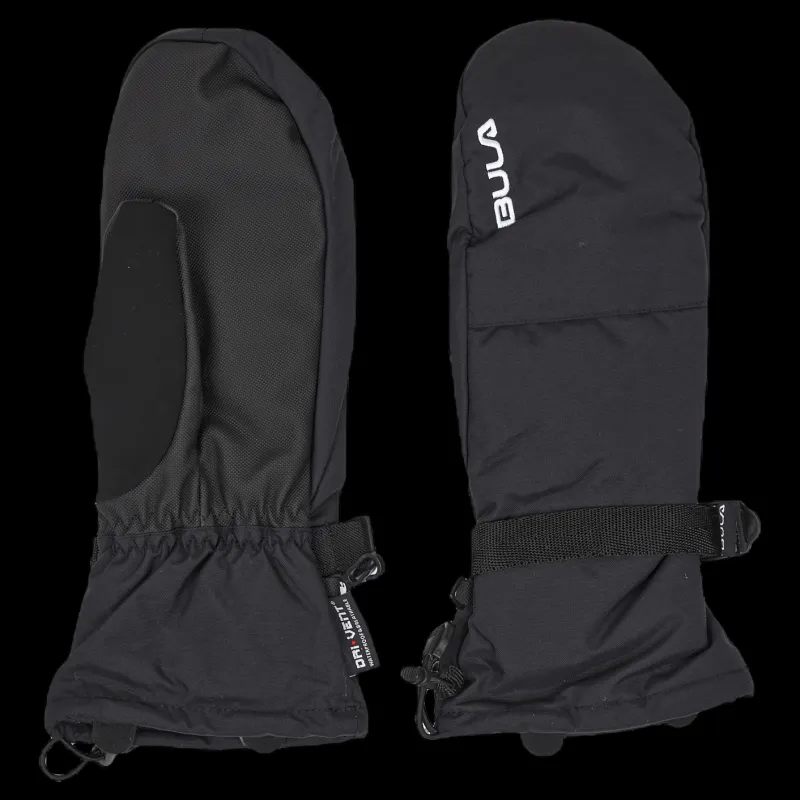 Discount Bula Move Mittens, Web Black Svart