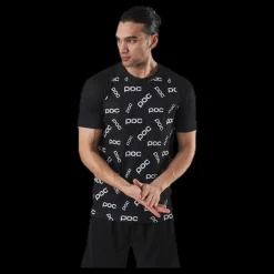 POC MTB Pure Tee Black Svart Clearance
