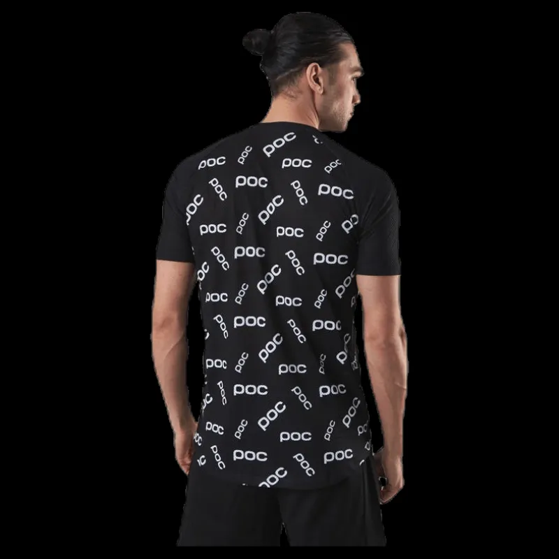 POC MTB Pure Tee Black Svart Clearance