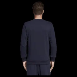 adidas Must Have Fitted Crew Blue Blå Best