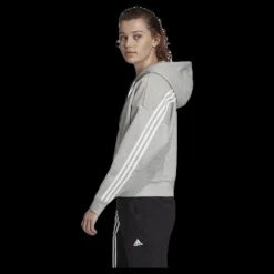 adidas Must Haves 3S Hood White/Grey Grå Best