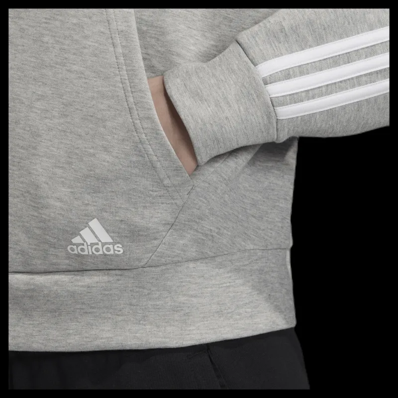 adidas Must Haves 3S Hood White/Grey Grå Best