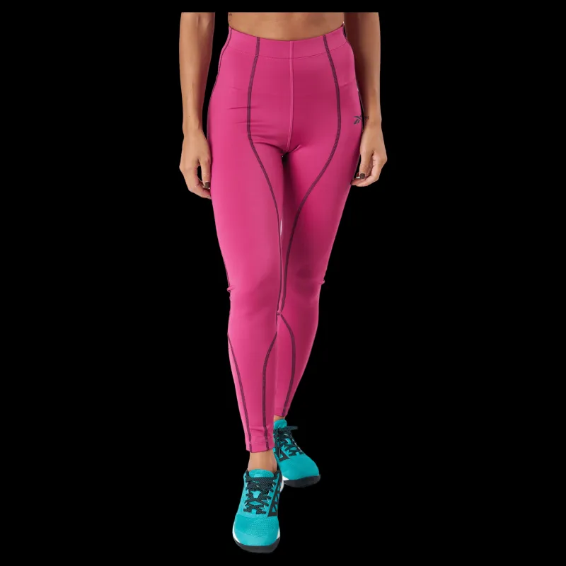 Discount Reebok Myt Detail Poly Tight Seprpi Rosa