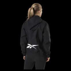 Discount Reebok Myt Hannah Woven Jacket Black Svart