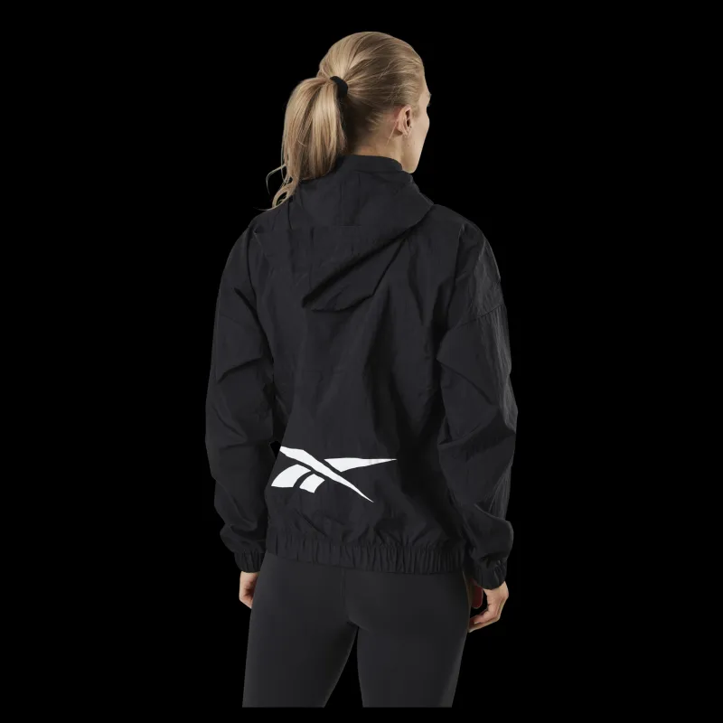 Discount Reebok Myt Hannah Woven Jacket Black Svart
