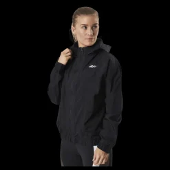 Discount Reebok Myt Hannah Woven Jacket Black Svart