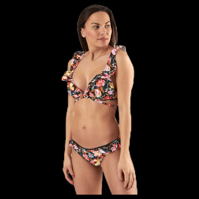 Pieces Nabiya Bikini Bra Top Patterned Mönstrad