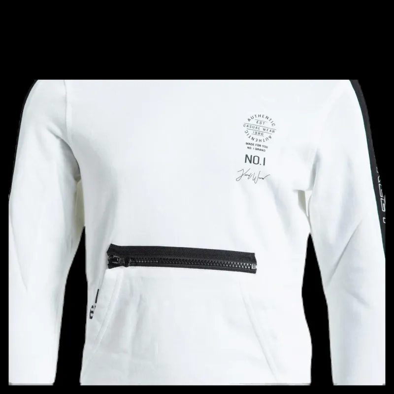 Clearance Name It Najim Ls Sweat White Vit