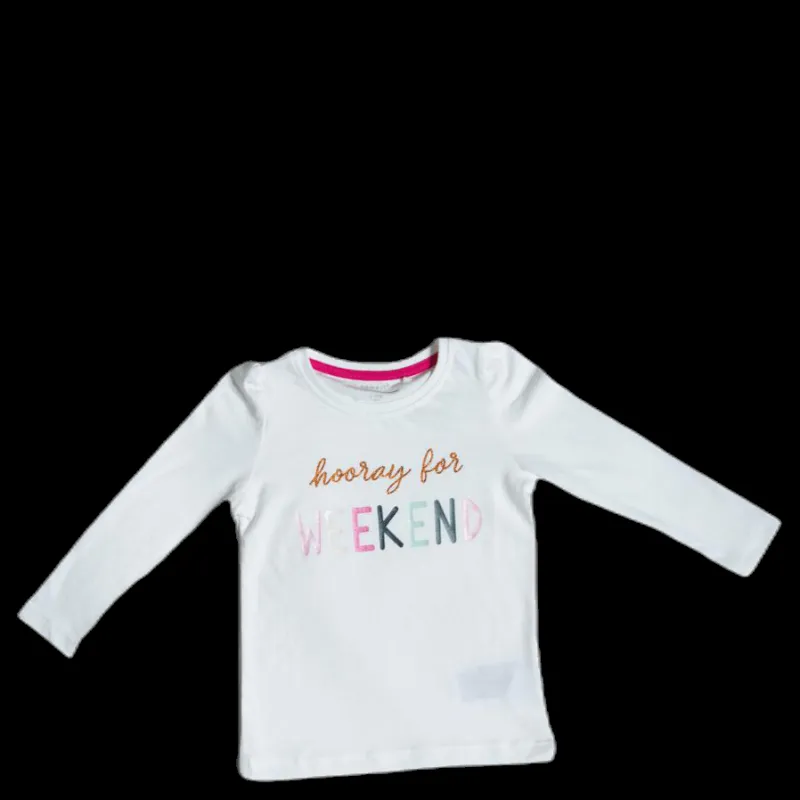 Name It Nania Ls Top White Vit Clearance