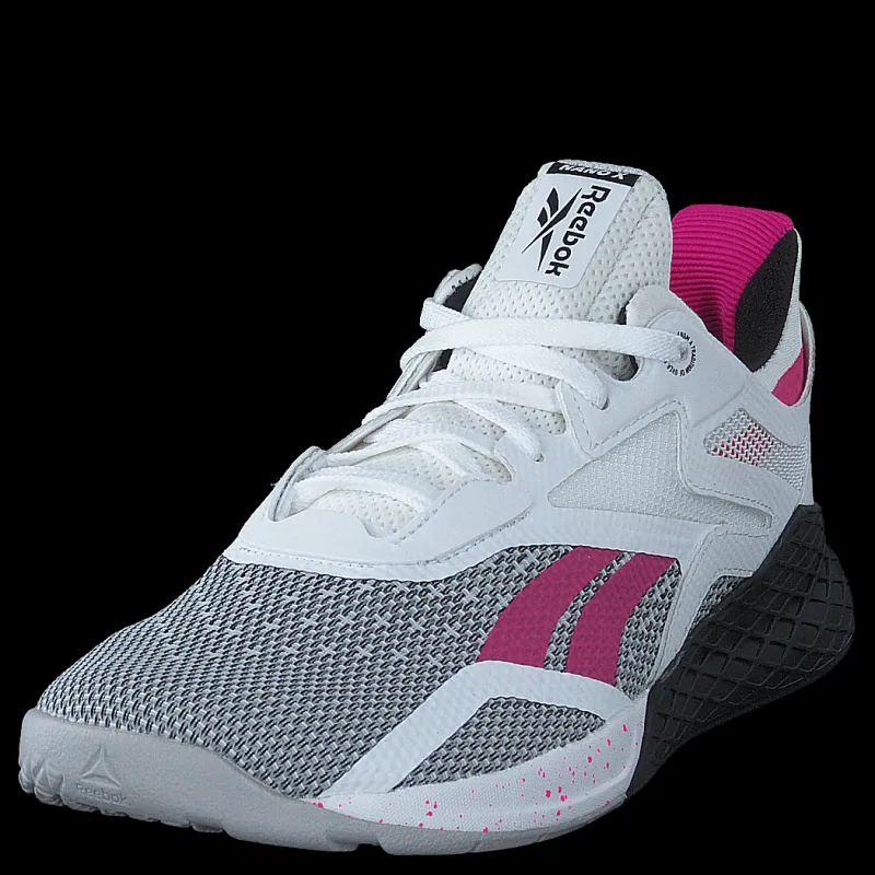Reebok Nano X White/black/proud Pink Vit Best