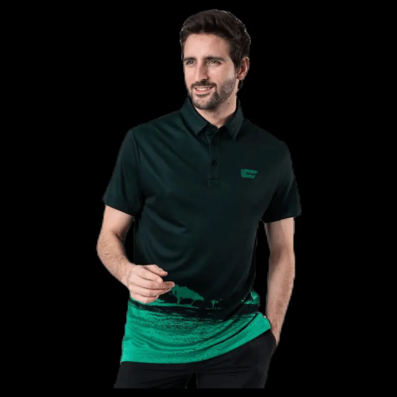 Best J.Lindeberg Nash Reg Fit-TX Jaquard Black Svart