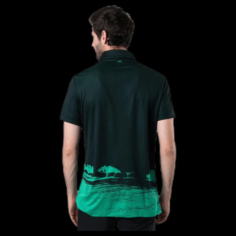 Best J.Lindeberg Nash Reg Fit-TX Jaquard Black Svart