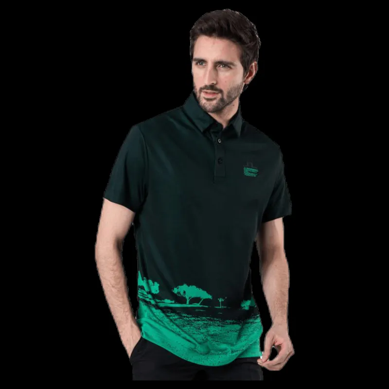 Best J.Lindeberg Nash Reg Fit-TX Jaquard Black Svart