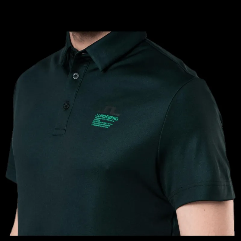 Best J.Lindeberg Nash Reg Fit-TX Jaquard Black Svart