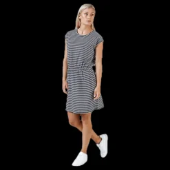Hot Marine Neapel Dress Blue/White Blå och Vit