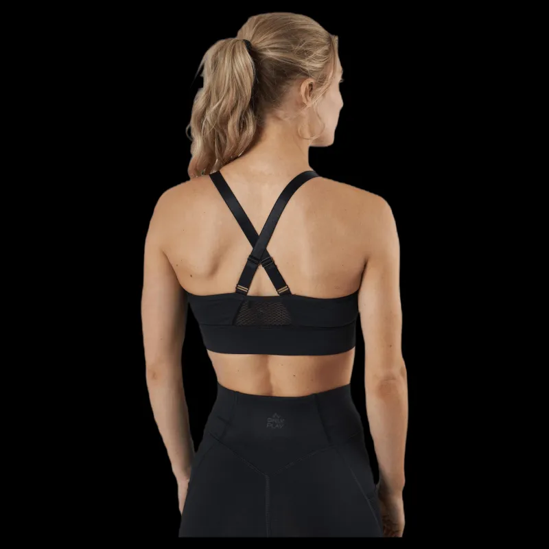 Best Only Play Nell Sports Bra Black Svart